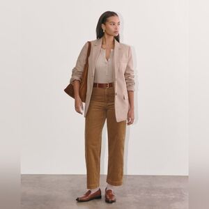 Everlane Sailor Pant Corduroy Toasted Coconut Size 12 Fits Like An 8 Or 10